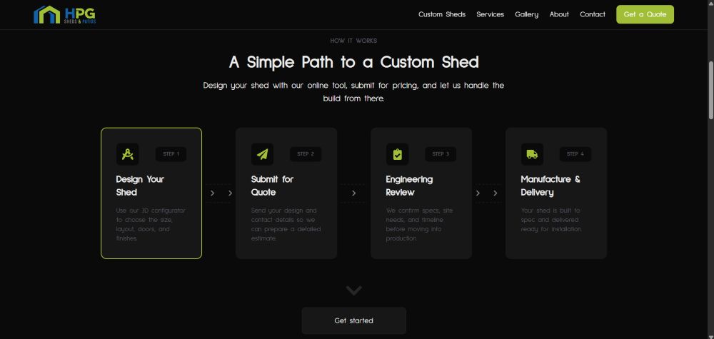 HPG Sheds & Patios project preview